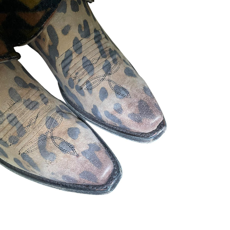 7.5 Leopard & Wool Canty Boots®