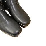 9.5 Black & Studded Platform Canty Boots®