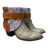 6 Two Toned Exotic & Floral Canty Boots®