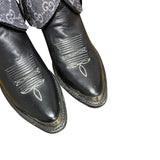 7.5 Black & Designer Denim Canty Boots®
