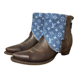9.5 Brown & Designer Denim Canty Boots®