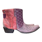 11 Pink & Leopard with Designer Canty Boots®