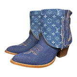 8.5 Denim Textile & Designer Denim Canty Boots®