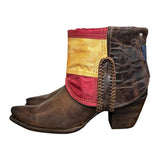 11 Dark Brown & American Flag Canty Boots®