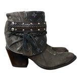 9 Charcoal Rough Out & Designer Canty Boots®