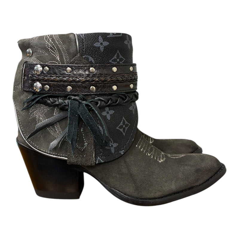 9 Charcoal Rough Out & Designer Canty Boots®