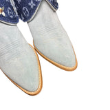 9.5 Baby Blue Rough Out & Designer Denim Canty Boots®