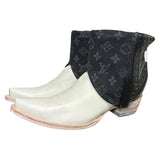 10 White & Designer Denim Canty Boots®