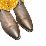 10 Brown & Spotted Hair-on Hide Canty Boots®