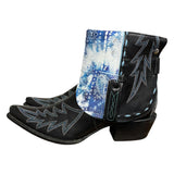 8 Embroidered Black & Designer Canty Boots®