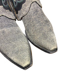 8.5 Black & Greenish Rough Out Canty Boots®