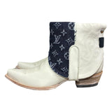 10 White & Designer Denim Canty Boots®