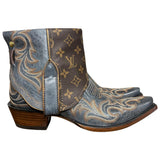 10 Embroidered Blue & Designer Canty Boots®