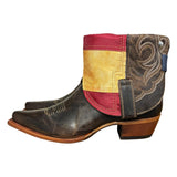 10 Dark Brown & American Flag Canty Boots®