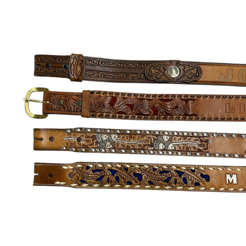 Vintage Name Belts