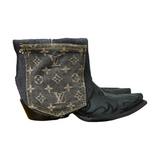 8.5 Black & Designer Denim Pocket Canty Boots®