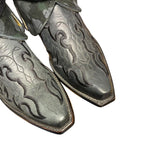 7 Embroidered Black & Camo Leather Canty Boots®
