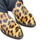 6.5 Leopard & Embroidered Black Canty Boots®