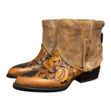 8 Two Toned & Hand Tooled Canty Boots®