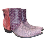 11 Pink & Leopard with Designer Canty Boots®