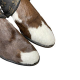 7 Cowhide & Designer Denim Canty Boots®