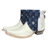 11 White & Designer Denim Canty Boots®