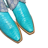 8 Metallic Turquoise & Exotic with Designer Canty Boots®