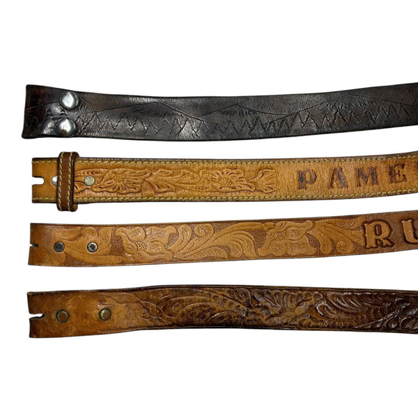 Vintage Name Belts