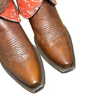 8.5 Brown & Bandana Print Canty Boots®
