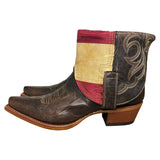 9.5 Dark Brown & American Flag Canty Boots®