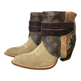 6.5 Two Toned Rough Out & Designer Canty Boots®