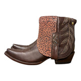 9 Brown & Pink Leopard Canty Boots®
