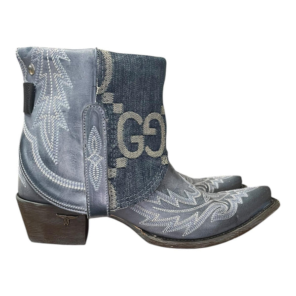 9 Dark Blue & Designer Denim Canty Boots®