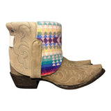 9 Embroidered Tan & Wool Canty Boots®
