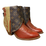 7.5 Tooled Stacked Heel & Designer Canty Boots®