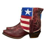 6 Red & Americana Wool Canty Boots®