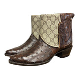 8.5 Exotic Brown & Designer Canty Boots®