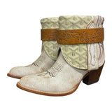 6.5 Marbled White & Designer Canty Boots®