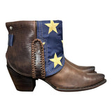 11 Dark Brown & American Flag Canty Boots®