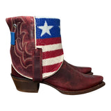 6 Red & Americana Wool Canty Boots®