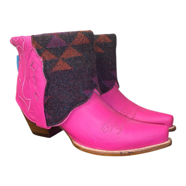 10 Hot Pink & Wool Canty Boots®