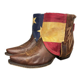 9 Brown & American Flag Canty Boots®