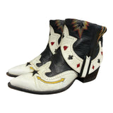 9 Two Toned & Inlaid Card Suits Canty Boots®