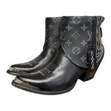 8.5 Embroidered Black & Designer Canty Boots®