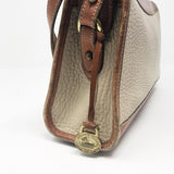 Vintage Taupe Dooney & Bourke Crossbody Bag