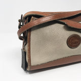 Vintage Taupe Dooney & Bourke Crossbody Bag